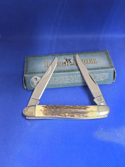 Rough Ryder - Genuine Stag Muskrat - Rare Find