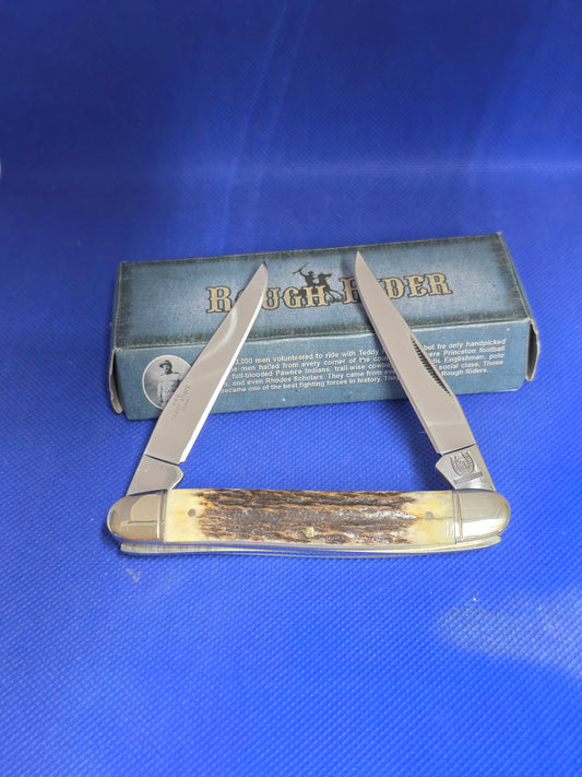 Rough Ryder - Genuine Stag Muskrat - Rare Find