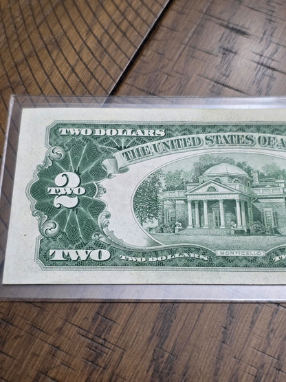 1953 $2 Dollar Red Seal United States Note *Star Note* Uncirculated Condition