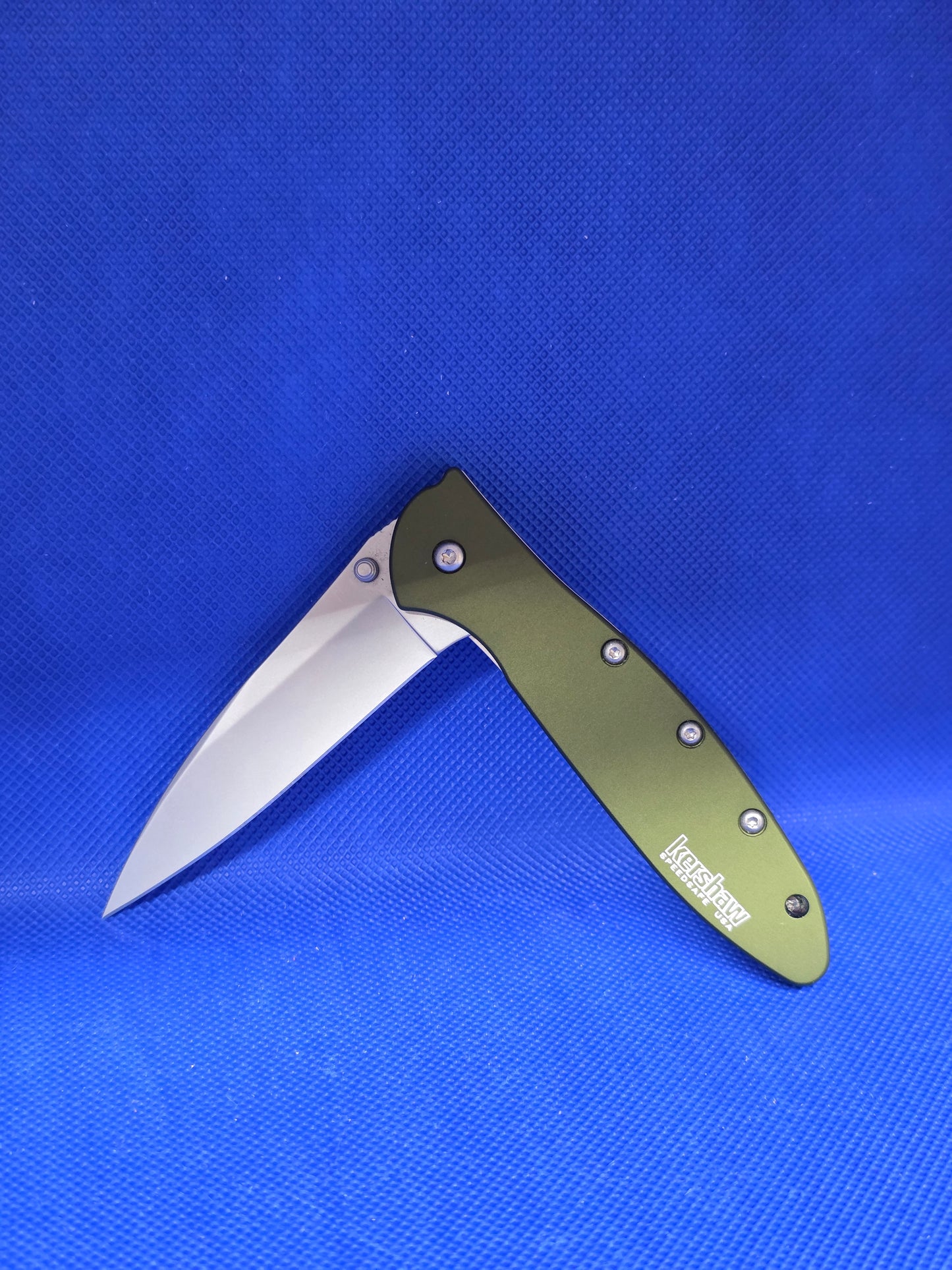 Kershaw Leek Olive Green USA Speedsafe - 1660OL