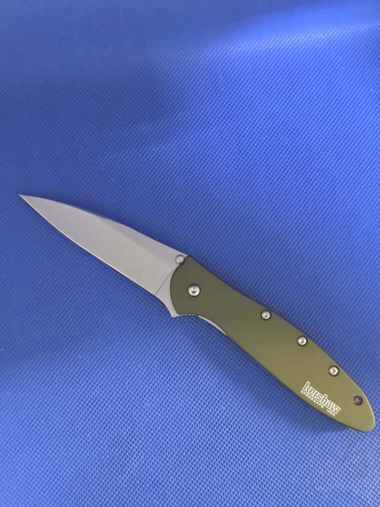 Kershaw Leek Olive Green USA Speedsafe - 1660OL