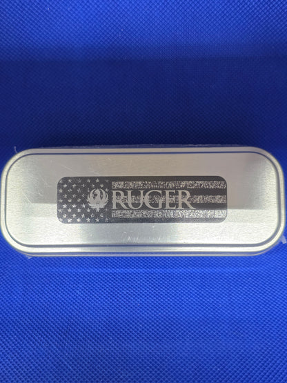 2026 Case XX RugerSmooth Olive Green Bone Mini Trapper 53541