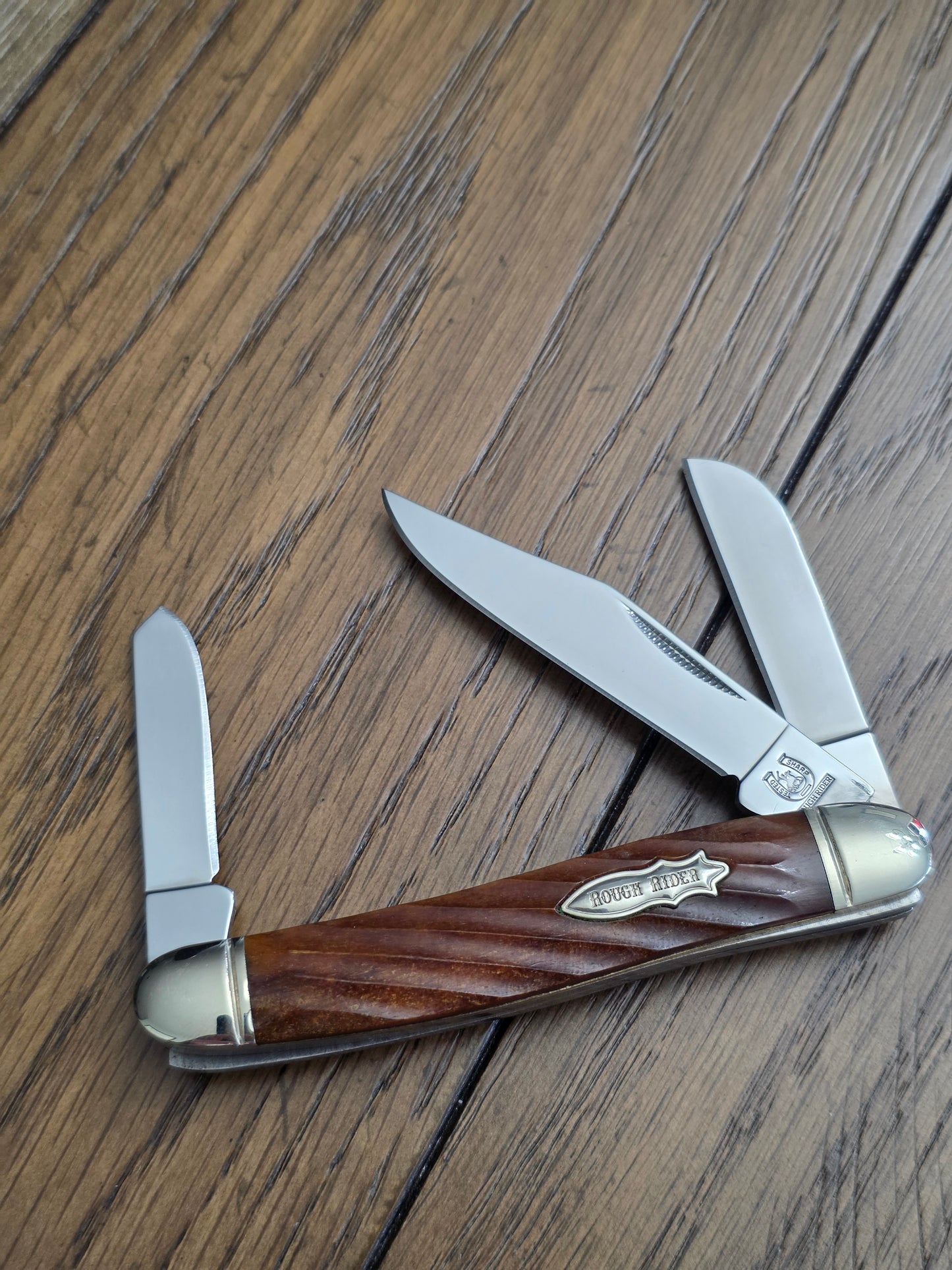 Rough Rider - Twisted Bone 4" Stockman 47 Pattern RR1054