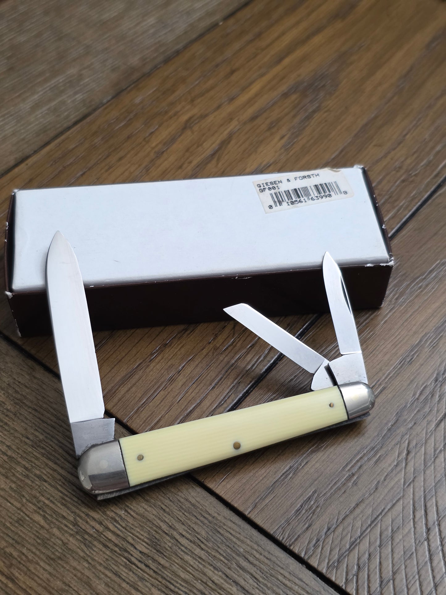 Giesen & Forsth GF001 Synthetic Handle Sleeveboard Whittler Style NIB Solingen Germany