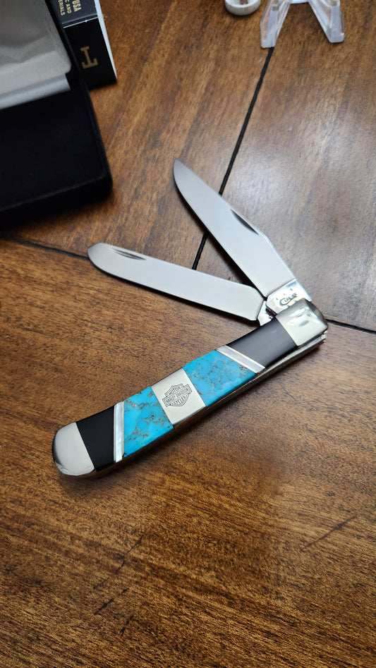 2015 Case XX Exotic Harley Davidson Trapper with Felt Box