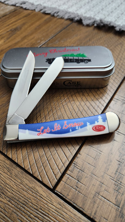 2024 Case XX Color Infused Christmas Trapper White 10634