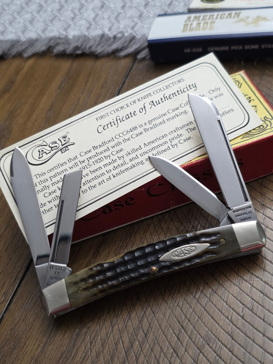 1991 Case XX Classic Green Jig Bone Corn Cob Jig CCG6488 1 of 300