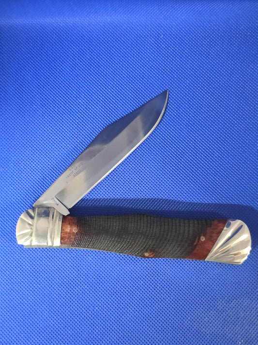 Rough Rider Brown Sawcut Bone Large Coke Bottle