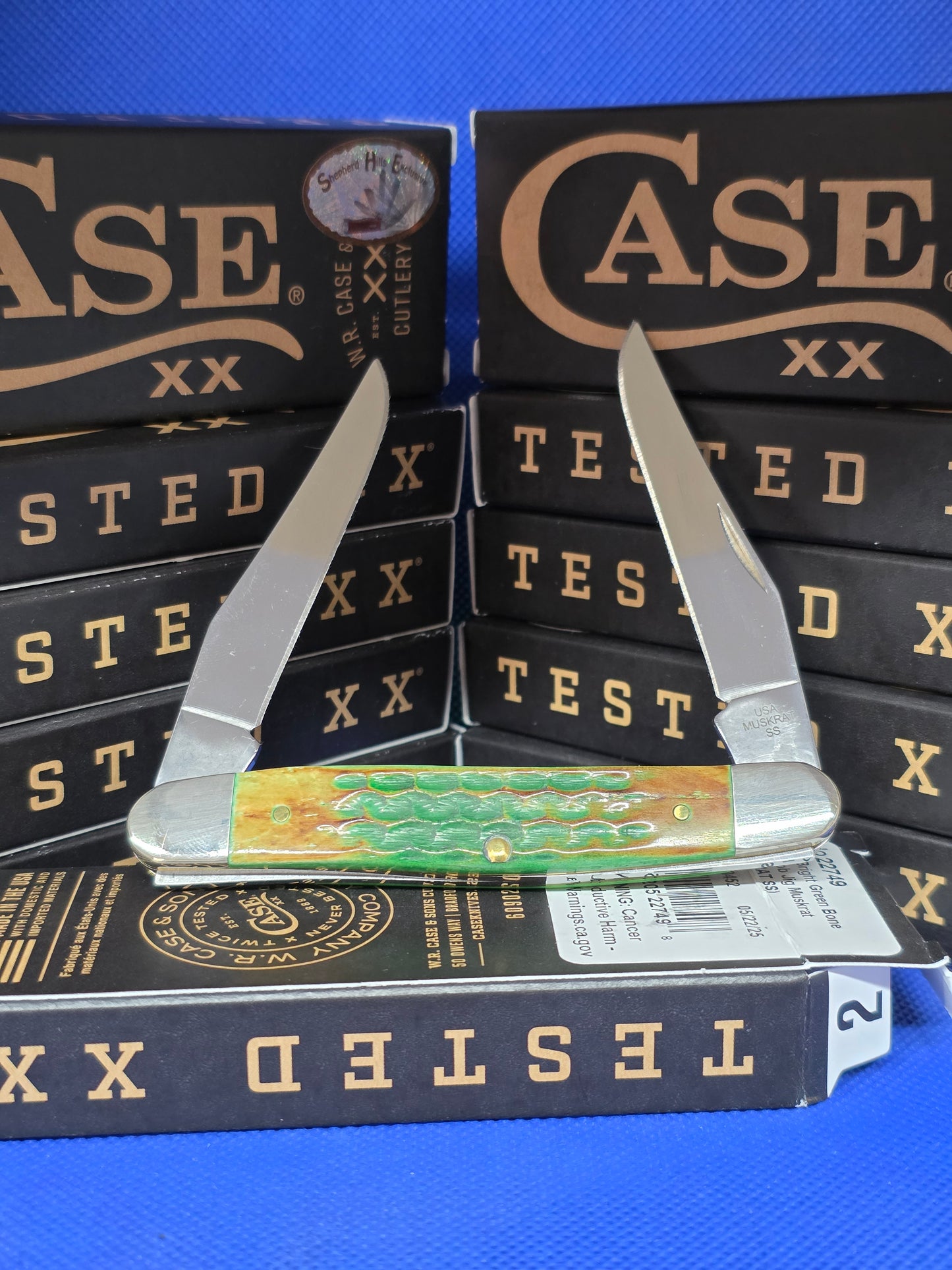 2025 Case XX Lizard Skin Muskrat 22749 - Shepherd Hills Exclusive