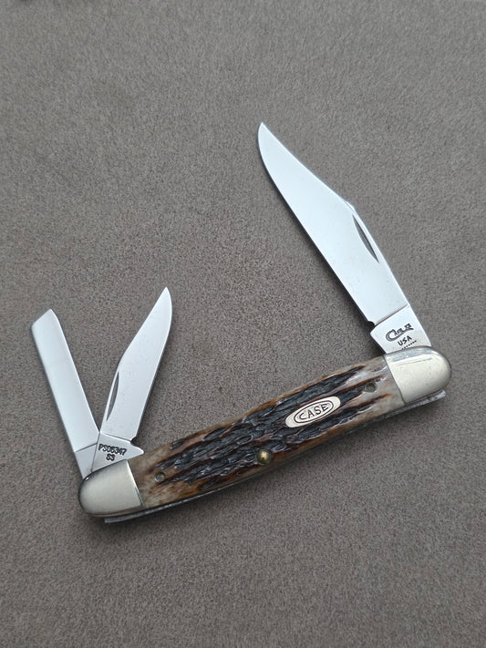 1993 Case XX PS06347 47 Pattern Whittler Sugar Bone Handles