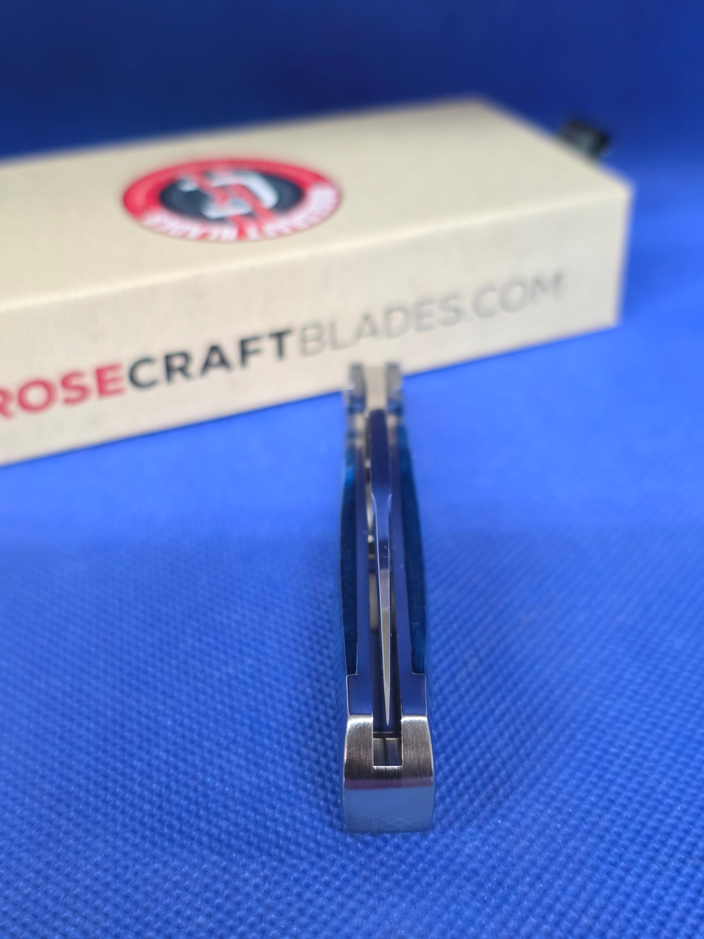 RoseCraft Snake Creek Copperhead Vintage Blue Bone - RCT035-VBB