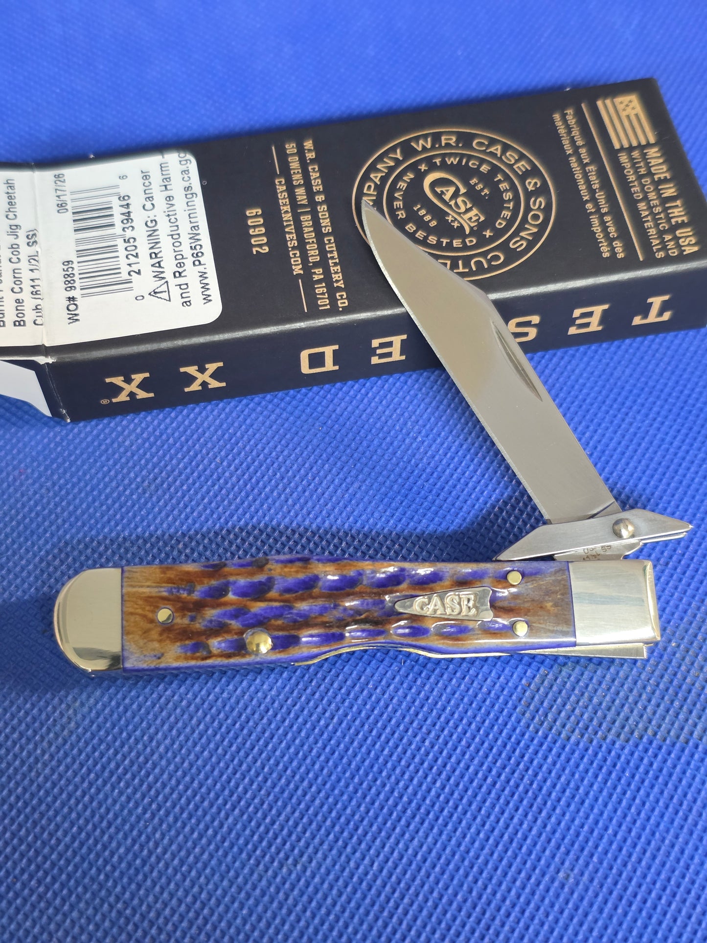 2026 Case XX PB&J Bone Cheetah Cub 611 1/2 39446