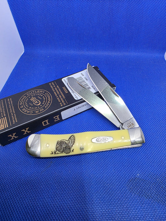 2025 Case XX Yellow Trapper with Turkey 80161 T SFO