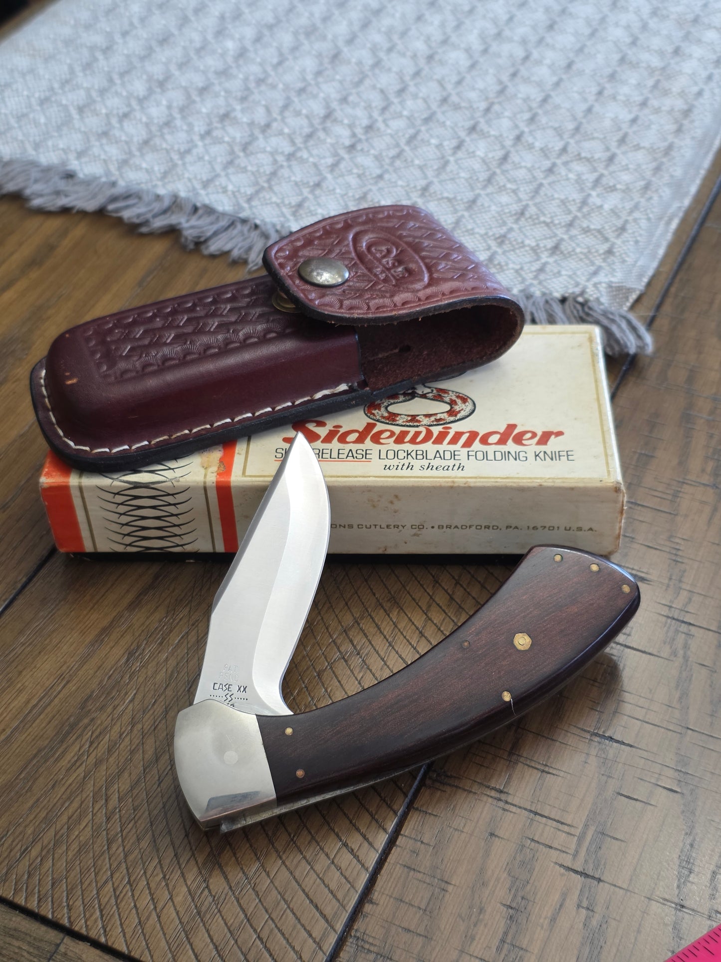 1980 Case XX Sidewinder Locking Knife
