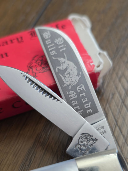 Bulldog Brand Mother of Pearl Congress with Box Solingen Steel